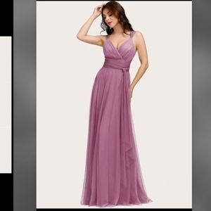 Empire tie waist formal dress NWT size XL